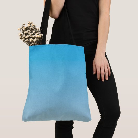 Blue Ombre Tote Bag (Dichtbij)