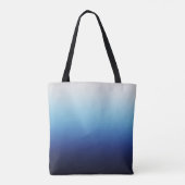 Blue Ombre Tote Bag (Achterkant)
