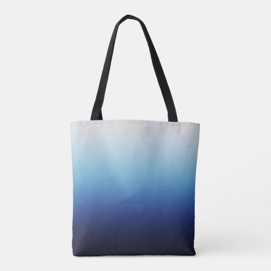 Blue Ombre Tote Bag (Achterkant)