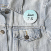 Blue Ombre Tunt om Baby shower Gift Button te zijn (In situ)