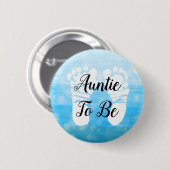 Blue Ombre Tunt om Baby shower Gift Button te zijn (Voorkant /achterkant)