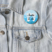 Blue Ombre Tunt om Baby shower Gift Button te zijn (In situ)