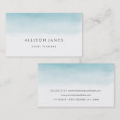 Blue Ombre Visitekaartje (Voorkant / Achterkant)
