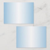 Blue Ombre-visitekaartje Visitekaartje (Voorkant / Achterkant)