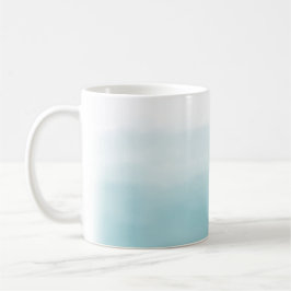 Blue Ombre-Waterverf Koffiemok