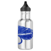 "Blue on White Matuka" Streamer Water Fles (Rechts)