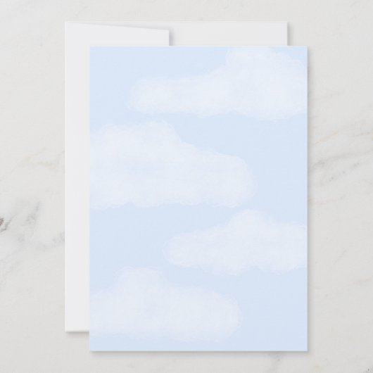 Blue One Gekke Goose 1st Birthday Kaart (Achterkant)