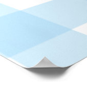 Blue One Golden Year Retriever Puppy 1st Birthday Poster (Hoek)