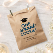 Blue One Smart Cookie-Afstuderen Bedankzakje (Geknipt)