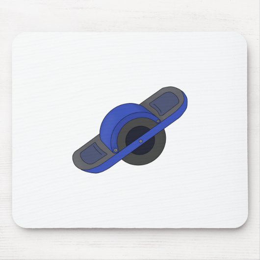 Blue One Wheel Muismat (Voorkant)