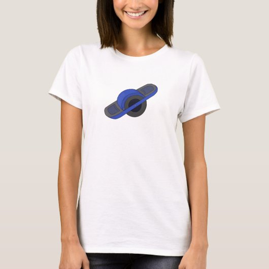Blue One Wheel T-shirt (Voorkant)