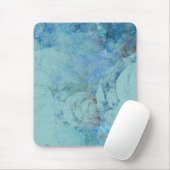 Blue Opal Abstract hoesje voor RAZR Muismat (Met muis)