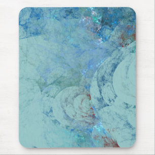 Blue Opal Abstract hoesje voor RAZR Muismat