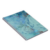 Blue Opal Abstract hoesje voor RAZR Notitieboek (Rechterzijde)