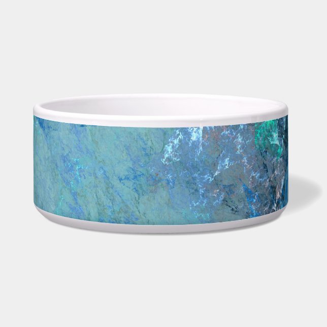 Blue Opal Abstract hoesje voor RAZR Voerbakje (Voorkant)