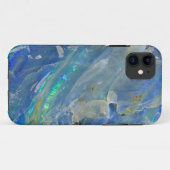 Blue Opal Mineraloid 2 Case-Mate iPhone Case (Achterkant (horizontaal))