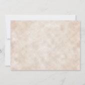 Blue Oranje Tiger Lily Floral Change of Address Aankondiging (Achterkant)