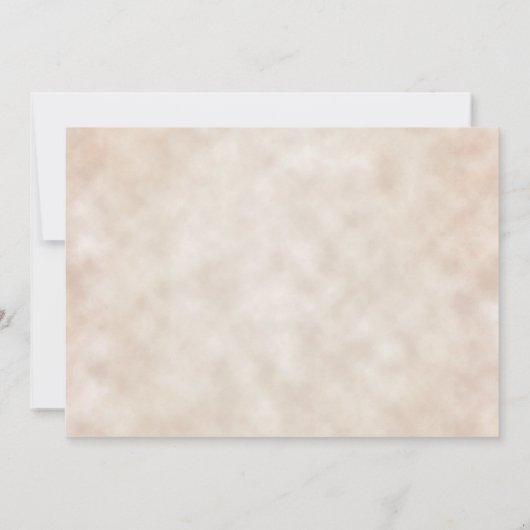 Blue Oranje Tiger Lily Floral Change of Address Aankondiging (Achterkant)