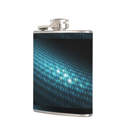 Blue Orbs 3D Heupfles (Links)