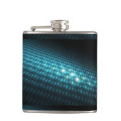 Blue Orbs 3D Heupfles (Voorkant)