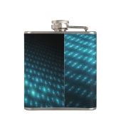 Blue Orbs 3D Heupfles (Achterkant)