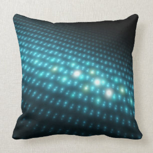 Blue Orbs 3D Kussen