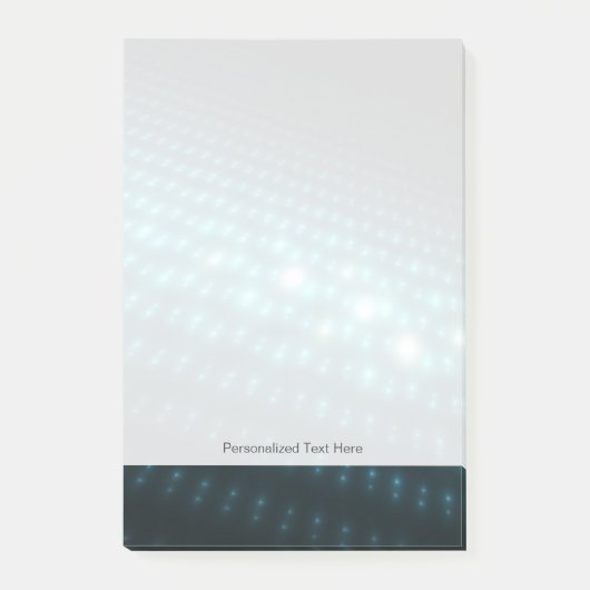 Blue Orbs 3D Post-it® Notes (Voorkant)