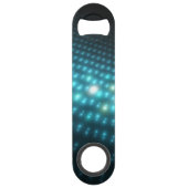 Blue Orbs 3D Speed Flessenopener (Achterkant)