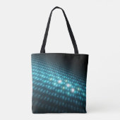 Blue Orbs 3D Tote Bag (Achterkant)