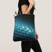 Blue Orbs 3D Tote Bag (Dichtbij)