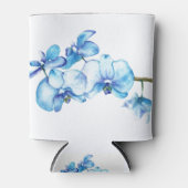 Blue Orchid Botanical Art Blikjeskoeler (Voorkant)