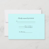 Blue Orchid RSVP-kaart RSVP Kaartje (Achterkant)