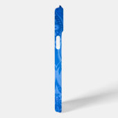 Blue Oriental Peacock Birds Case-Mate iPhone Case (Achterkant / Rechts)