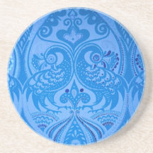 Blue Oriental Peacock Birds