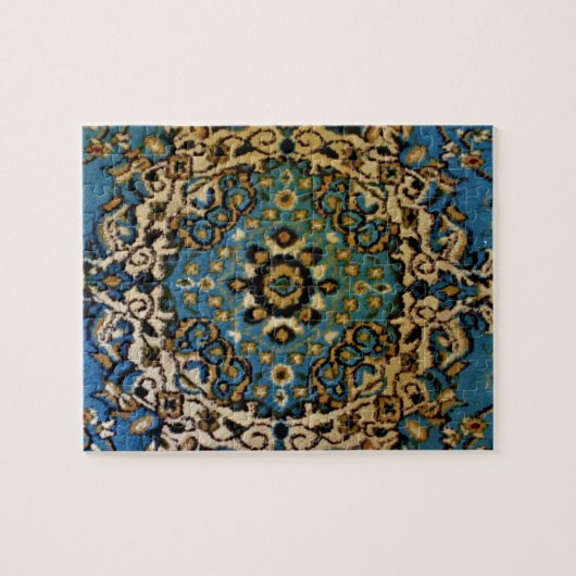 Blue Oriental Rug Legpuzzel (Horizontaal)