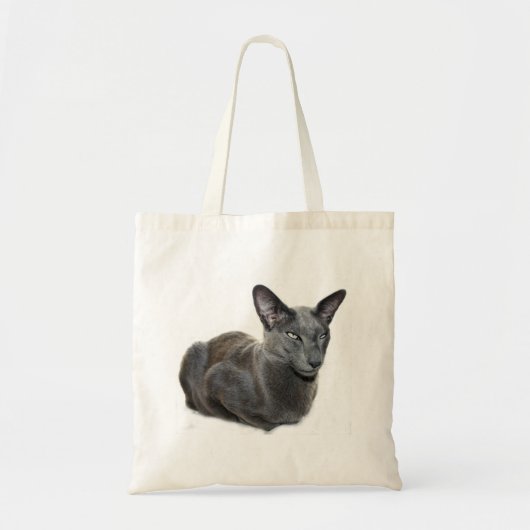 Blue Oriental Shorthair Bag Tote Bag (Voorkant)