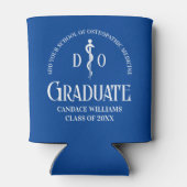 Blue Osteopathic Medical School Afstudeerfeest Blikjeskoeler (Achterkant)