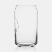 Blue Osteopathic Medical School Afstuderen Blikvorm Glas (Links)
