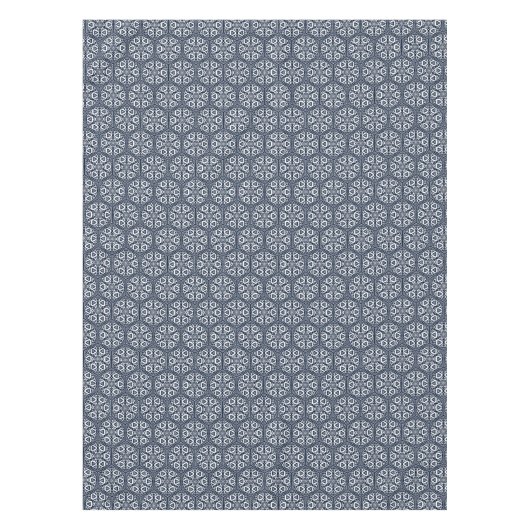  Blue Ottoman Turks Tracery Graphic Tafelkleed (Voorkant)