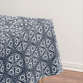  Blue Ottoman Turks Tracery Graphic Tafelkleed (Voorbeeld)