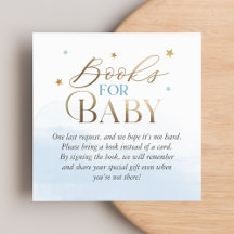 Blue Over the Moon-boeken voor baby-inzetstukken