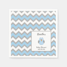 Blue Owl baby shower decor of 1e verjaardagsfeestj