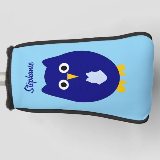 Blue Owl Design Golfheadcover (Voorkant)