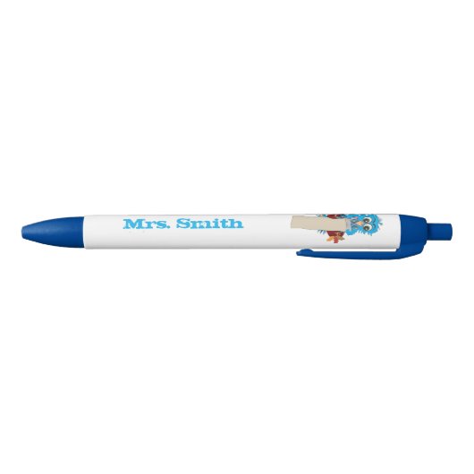 Blue Owl Leraar Gepersonaliseerde pen (Bodem)
