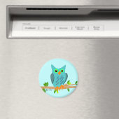 Blue Owl Magnet (Insitu (Vaatwasser))