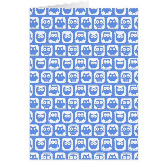 Blue Owl Patroon (Voorkant)