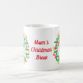 Blue Owl Santa Hat Kerstmis Koffiemok (Center)