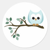 Blue Owl Stickers (Voorkant)