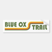 Blue Ox Trail Bumpersticker (Voorkant)