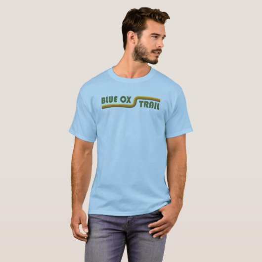 Blue Ox Trail T-shirt (Voorkant volledig)